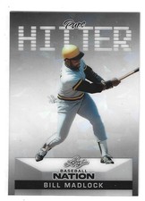 Bill Madlock 2025 Leaf Baseball Nation Clear Base PB-1 Crystal 3/15