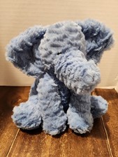 Jellycat London Elephant Fuddlewuddle Blue Plush Stuffed Animal Toy Jcinc2935sh