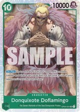 Donquixote Doflamingo Reprint SR Premium Booster The Best OP04 031 NM
