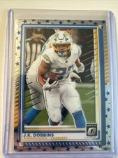 2025 Panini Donruss Optic Stars Prizm JK Dobbins #55