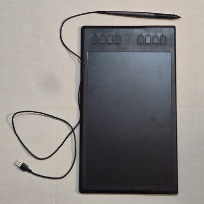 Graphics Drawing Tablet w/ Battery-Free Pen 8192 Pressure 8.7''x5.4'' Huion H950P