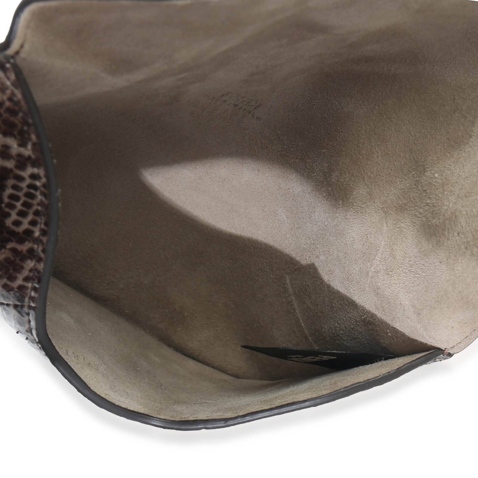 Fendi Multicolor Python FF Small Busta Pouch - image 5