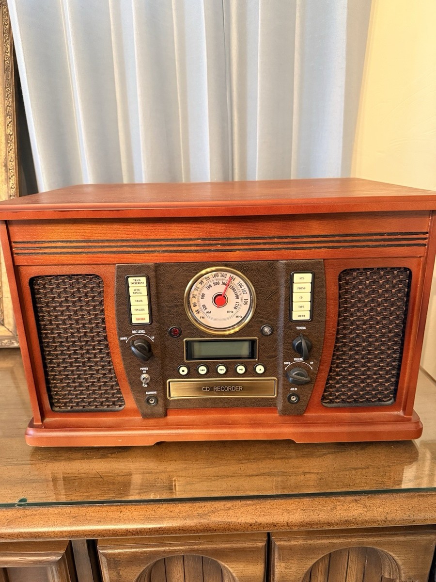 Innovative Technology Vinyl to Recordable CD Music Center ITVS-750