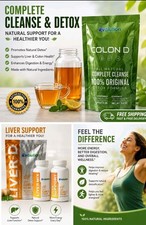 iEvolution 7D-Challenge Detox Kit, 4-Item Set - Liver-D  Colon-D, Natural
