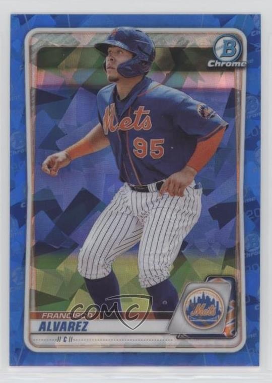 2020 Bowman Chrome Draft Sapphire Edition Francisco Alvarez #BD-143 1ql