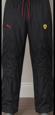 PUMA Scuderia Ferrari Men's Black Track Pants