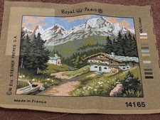 Royal Paris Bretagne Tapestry Canvas 14165 Unworked Needlepoint landscape