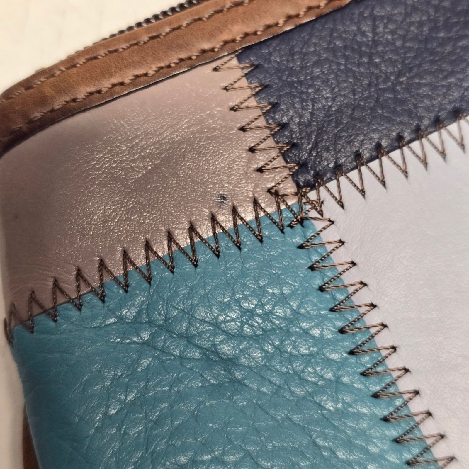 LATICO Patchwork Multicolor Leather Wristlet Boho… - image 8