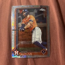 2025 Topps Chrome Logofractor Edition - Jose Altuve, Jose Altuve #77