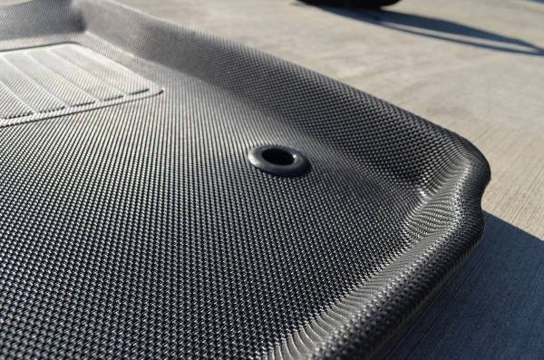 3D MAXpider KAGU Floor Liner Mats BLACK 2 Rows for FERRARI ROMA 2021 - 2024