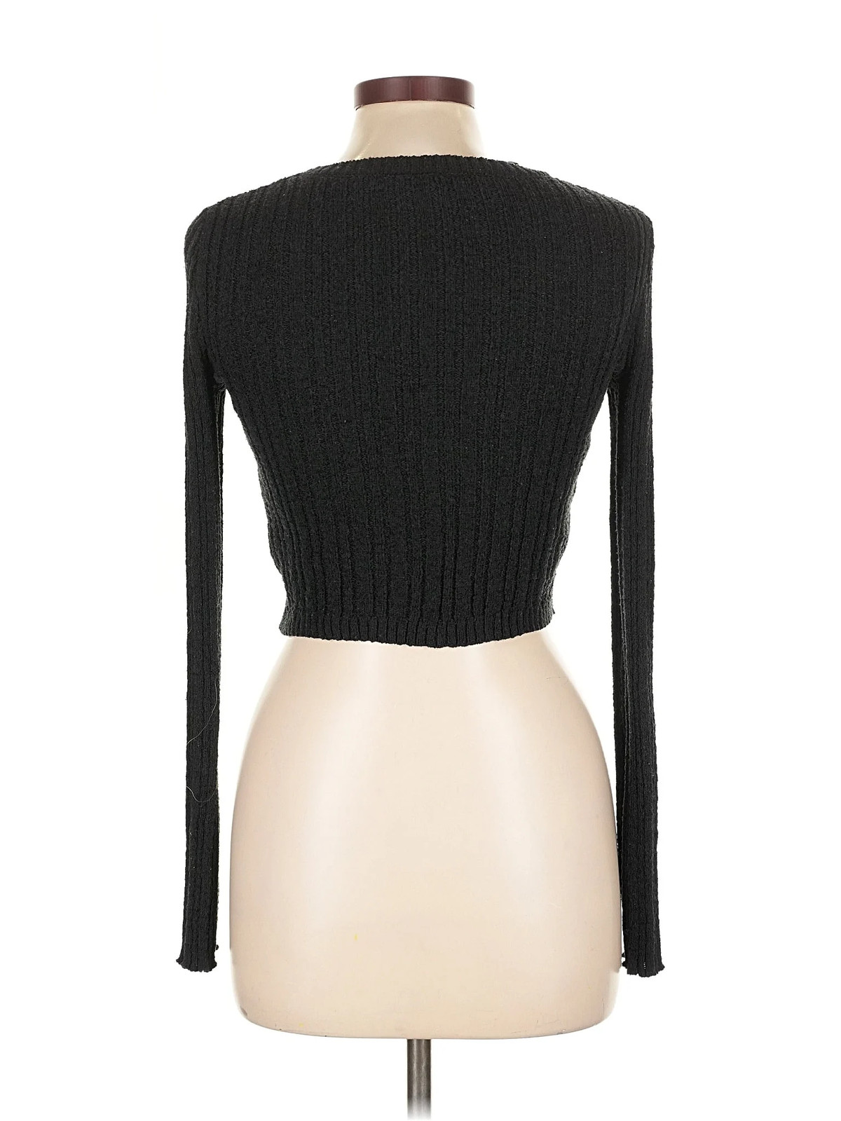 Divided by H&M Women Black Cardigan L thumbnail 2