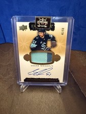 23-24 The Cup Endorsement Relics Patch Auto Shane Wright /50