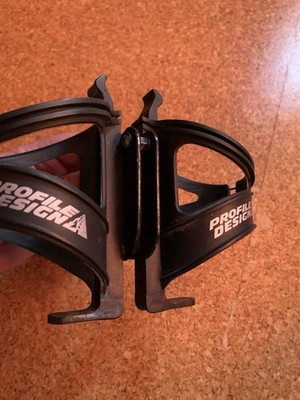 Profile Design Aqua Rack Doppel Flaschenhalter Triathlon für Carbon Sattelstütze