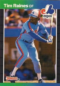 1989 Donruss #97 Tim Raines