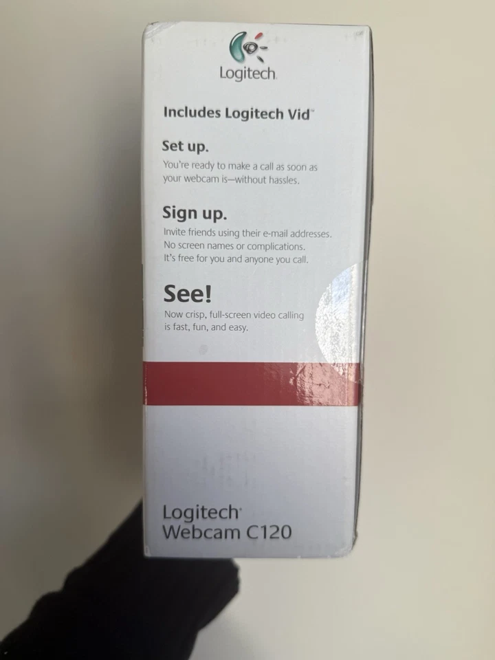 Logitech C120 Webcam New & Sealed In Box- Damage To The Box - Image 3 of 4