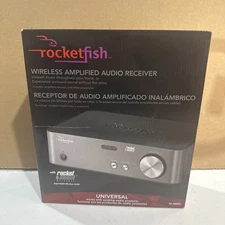 Rocketfish RF-RBREC Wireless Amplified Audio Receiver New In Box NOS