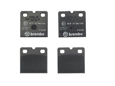 BREMBO Bremsbelagsatz, Scheibenfeststellbremse Hinten (P 02 001) für Aston