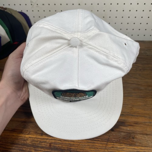 VTG Kodiak Smokeless Tobacco Snapback Trucker Hat Retro USA 90s White Patch Cap - Picture 8 of 10