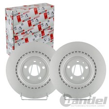 2x FERODO 330mm BREMSSCHEIBEN BELÜFTET HINTEN passend für AUDI A4 A5 A6 A7 A8 Q5