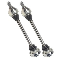 2PCS Rear CV Axle for BMW 540i 1998 2003 Shorter Final Drive Auto Trans NCV27055