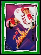 2020 Topps Gallery #MP-1 Mike Trout Modern Artists  Green Border/250