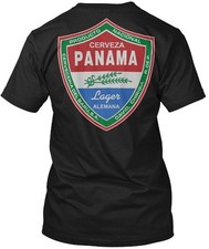 Cerveza Panama T-Shirt Made in the USA Size S to 5XL