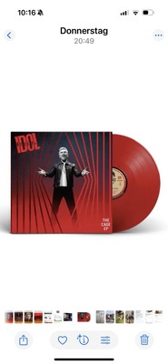 Billy Idol-The Cage , Rot Vinyl Limitiert