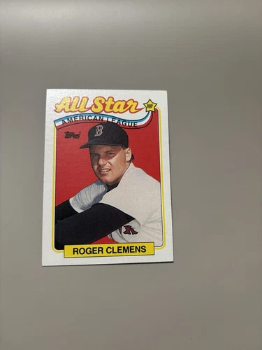 1989 Topps Tiffany - All Star Roger Clemens #405