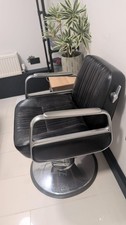 Takara Belmont Cadilla Chair for Hair Stylist Salon Tattoo Barber - Serviced