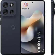 Motorola moto g56 5G 256 GB Black Oyster Dual SIM Smartphone Handy Mobiltelefon