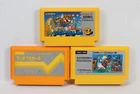 Lot of 3 Original Super Mario Bros 1 3 Nintendo FC Famicom NES Japan US Seller