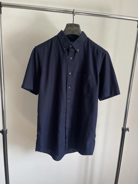 Men Uniqlo Shirt Navy 40 /L / 48