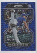 2022 Panini Prizm Tier II Blue Donut Circle 189/199 Manuel Rodriguez #153 2l4