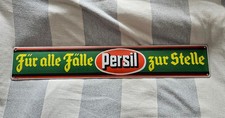 altes Emailleschild F&Uuml;R ALLE F&Auml;LLE PERSIL ZUR STELLE 20er 30er  ? emailschild