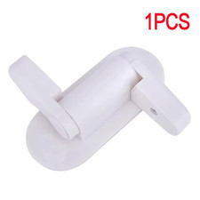 Universal Child Door Lever Lock Baby Safety Punch-Free Hidden Button Latch