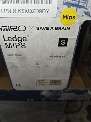 Giro Ledge Mips Save a Brain Snowboard Ski Helmet Adult Medium Small