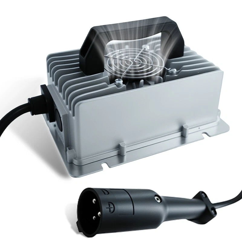 Produktbild von WJIANY 48 Volt 6 Ampere Golfwagen Batterieladegerät Für Culb Car