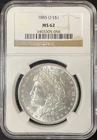 1885-O Morgan Silver Dollar - NGC MS62 - Bright White -