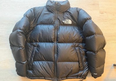 The North Face Nuptse 700 Down Puffer Jacket Black Size Large Men's