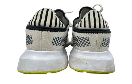 adidas Swift Run X Neon Yellow & Black Athletic Shoe Men 11 - Picture 4 of 6