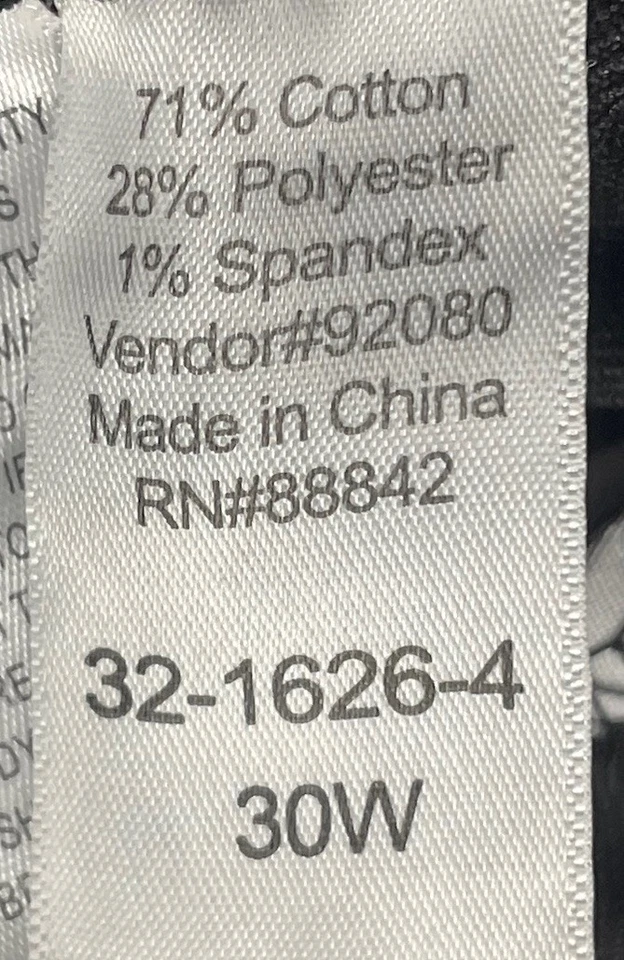 Chaqueta de mezclilla 24/7 para mujer talla 30 con botones elástico bolsillo denim negra Foto 4 de 4