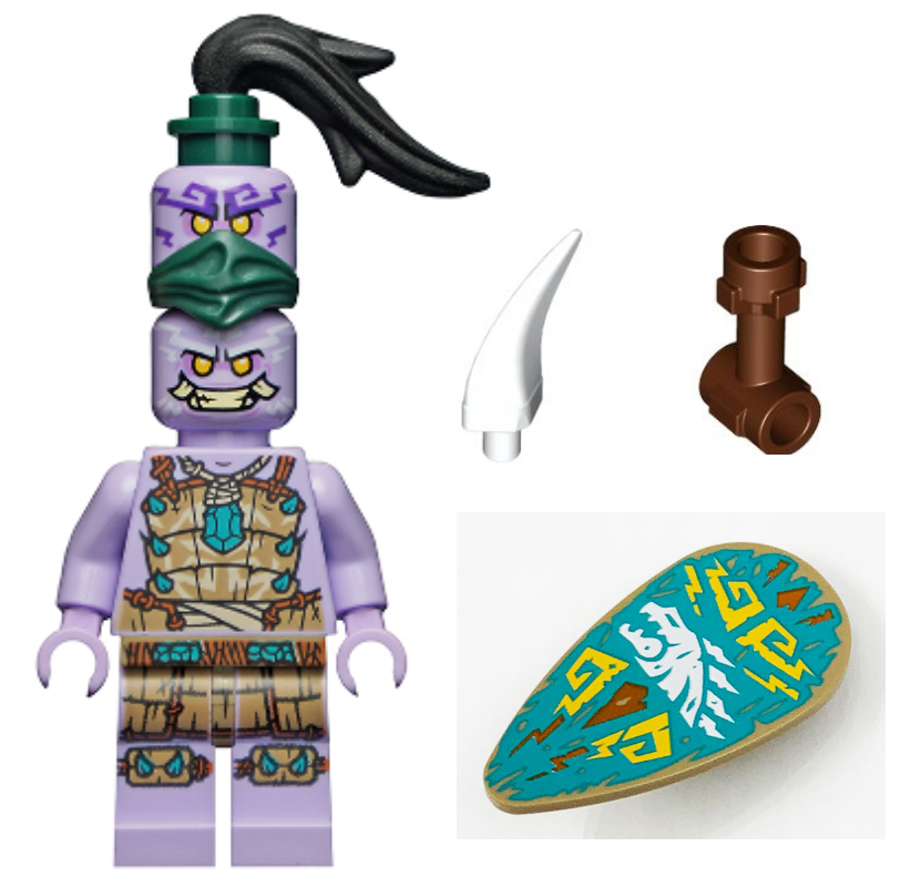 LEGO Ninjago Minifigur - njo684 njo0684 - PoulErik - aus 71746