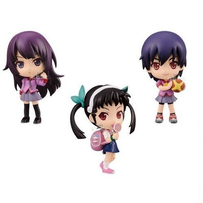 Nishio Isin Anime Project Bakemonogatari Vol. 1 (Complete set of all 3 types)
