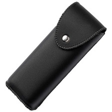 PU Leather Eyeglasses Case on Belt, Hard Eyeglass Case, Glasses Holder Belt Loop