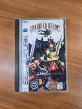 SEGA Guardian Heroes Sega Saturn TESTED Manual, Registration CIB