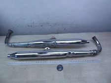 1969 Yamaha R3 Grand Prix 350 Y11718) left right exhaust headers mufflers pipes