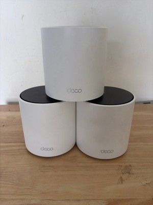 TP-Link Deco Mesh Whole Home Wi-Fi System (3-Pack) with Power Adapters - Tested
