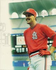 Press Photo St. Louis Cardinals Baseball Player Todd Worrell - lrs23177