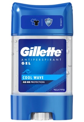 82,86 /L - 6er Pack Gillette Deodorant Gelstick Men - Cool Wave - 70 ml
