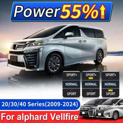 For 09-25 Toyota Alphard Vellfire Sports Power Module Windbooster Accessories